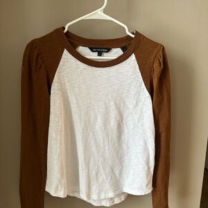 Veronica Beard Cotton Mason Baseball Tee